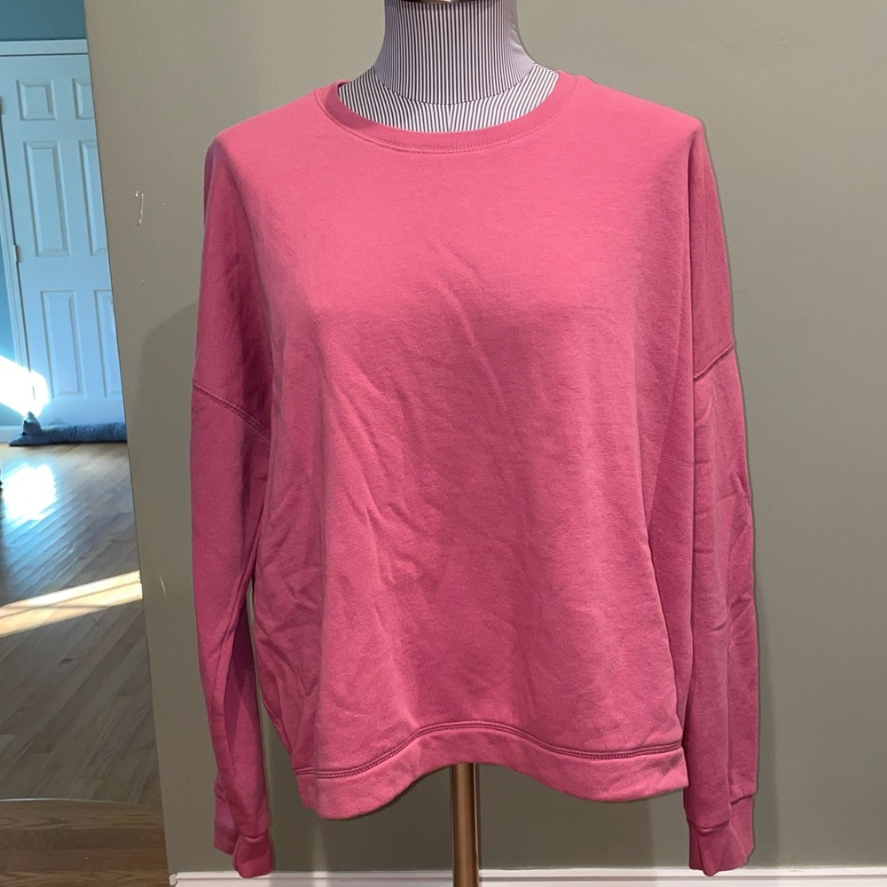 Pink Time and Tru Crewneck
